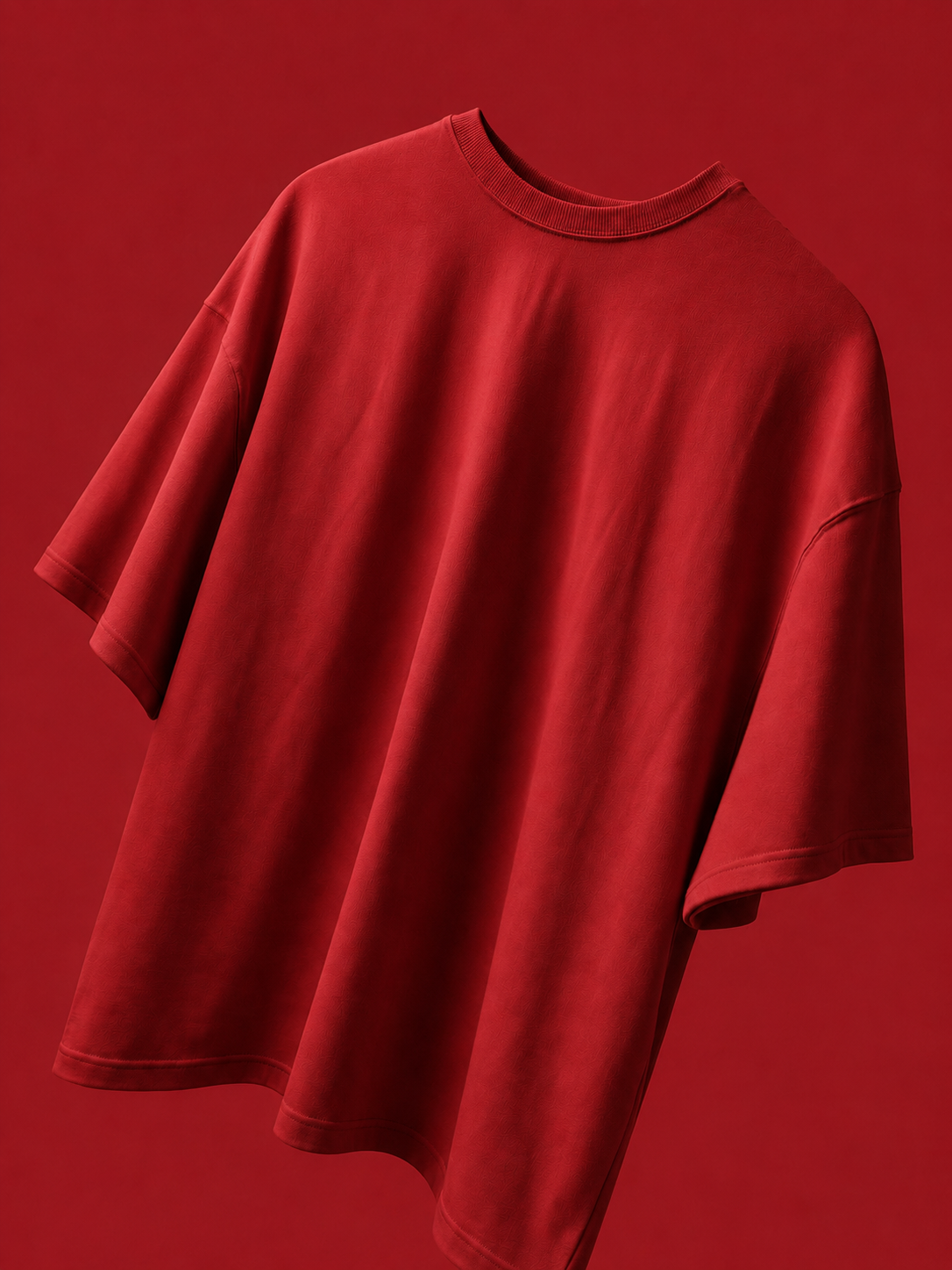 Red Oversized T-shirt